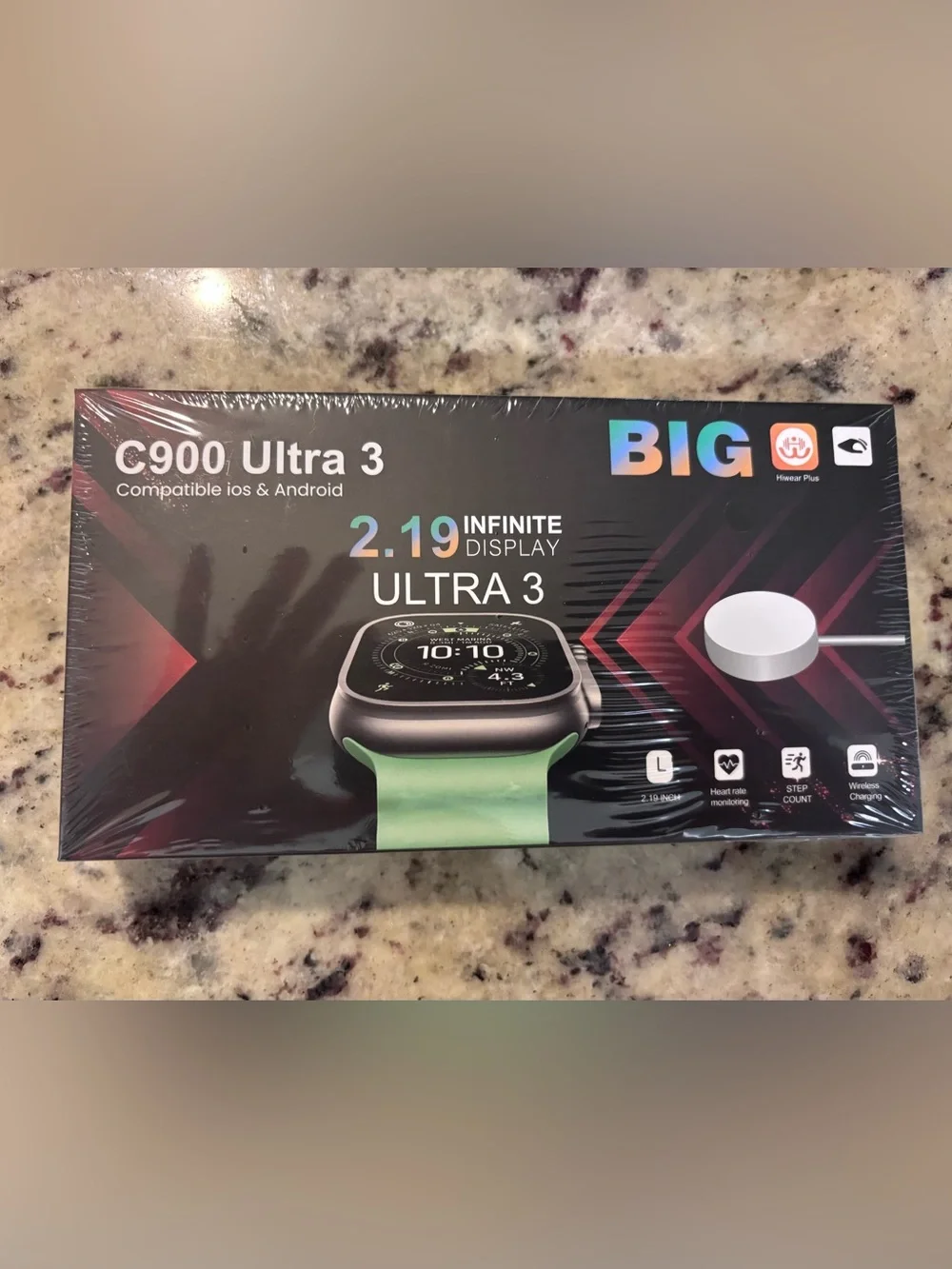 C900 Ultra 3 Smartwatch- Compatible with Andriod and IOS